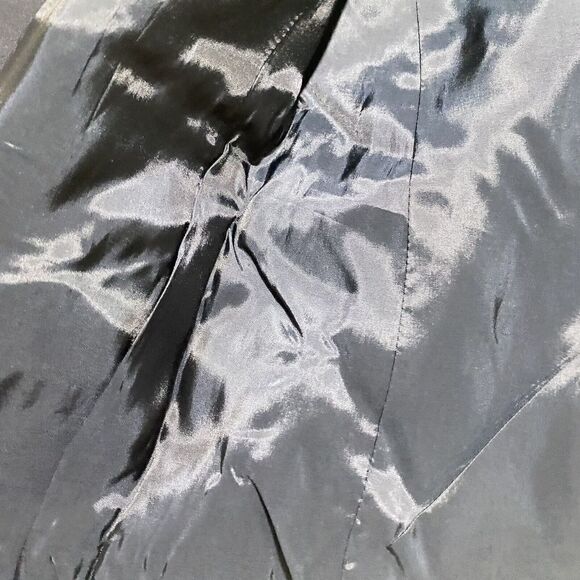 Lafayette 148  Navy Blue Blazer Jacket Size 10 Button Closure Dress Up - Picture 10 of 11